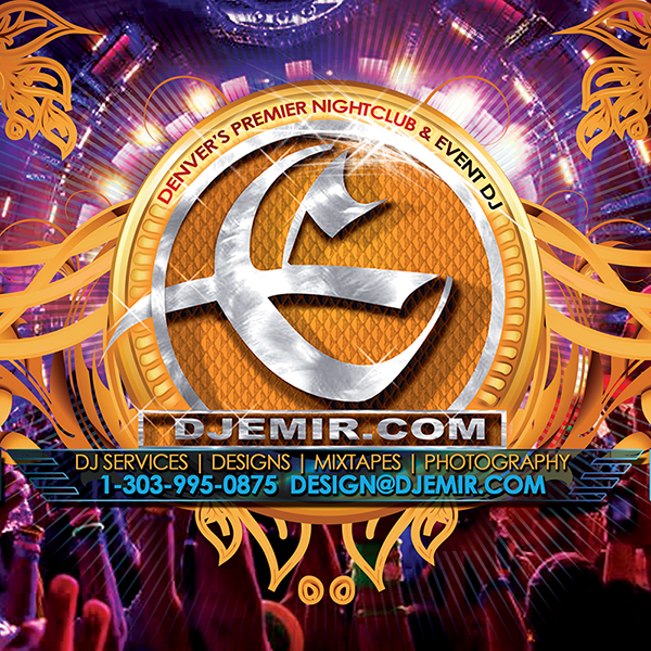 DJEmir.com Logo Design